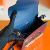 mmexport1672913611990-1024x798-1 Hermes Roulis Shiny Alligator & Matte Alligator Deep blue Gold Hardware 18cm Full Handmade
