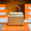 mmexport1673323009287-1024x768-1 Hermes Kelly Epsom CK37 Golden Brown Gold Hardware 25cm Full Handmade