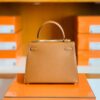 mmexport1673323010681-1024x791-1 Hermes Kelly Epsom CK37 Golden Brown Gold Hardware 25cm Full Handmade