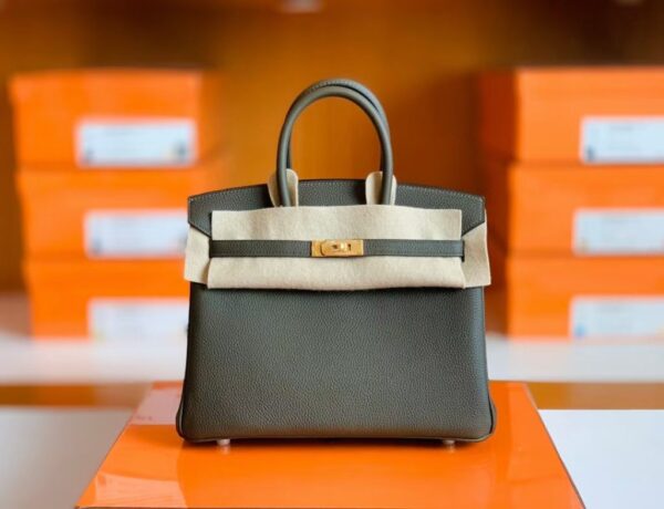mmexport1673338516279-1024x785-1 Hermes Birkin Togo CK46 charcoal grey Gold Hardware 25cm Full Handmade