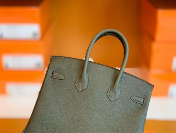 mmexport1673338525741-1024x772-1 Hermes Birkin Togo CK46 charcoal grey Gold Hardware 25cm Full Handmade