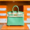 Hermes Birkin Togo Avocado green Gold Hardware 25cm Full Handmade