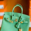 Hermes Birkin Togo Avocado green Gold Hardware 25cm Full Handmade