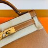 mmexport1673338814998-768x1024-1 Hermes Mini Kelly Epsom Golden Brown Gold Hardware 19cm Full Handmade