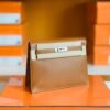 mmexport1673338904010-1024x777-1 Hermes kelly dance Swift Golden Brown Silver Hardware 22cm Full Handmade