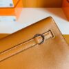 mmexport1673338909727-768x1024-1 Hermes kelly dance Swift Golden Brown Silver Hardware 22cm Full Handmade