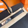 Hermes Birkin Togo Black & Green Color bar Silver Hardware 30cm Full Handmade