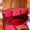 mmexport1673343573197-1024x768-1 Hermes Birkin Togo S3 Rouge Red Silver Hardware 30cm Full Handmade