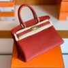mmexport1673343589531-1024x783-2 Hermes Birkin Togo D5 Coral red Gold Hardware 30cm Full Handmade
