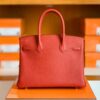 mmexport1673343592791-1024x777-1 Hermes Birkin Togo D5 Coral red Gold Hardware 30cm Full Handmade