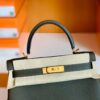 Hermes Kelly Togo CK46 carbon grey Gold Hardware 28cm Full Handmade