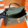 Hermes Kelly Togo CK46 carbon grey Gold Hardware 28cm Full Handmade