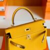 Hermes Kelly Togo 9D Amber yellow Gold Hardware 28cm Full Handmade