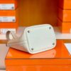 mmexport1674908829910-1024x768-1 Hermes Picotin Lock Togo craie White Silver Hardware 18cm Full Handmade