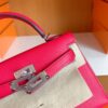 mmexport1674909141798-782x1024-1 Hermes mini kelly Epsom i6 Rose Pink Silver Hardware 19cm Full Handmade