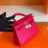 mmexport1674909146557-1024x779-1 Hermes mini kelly Epsom i6 Rose Pink Silver Hardware 19cm Full Handmade