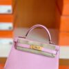 mmexport1674909163730-1024x700-1 Hermes mini kelly Epsom X9 Mauve Pink Gold Hardware 19cm Full Handmade
