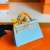mmexport1674909198882-1024x783-1 Hermes mini kelly Epsom 6u Light Blue Silver Hardware 19cm Full Handmade