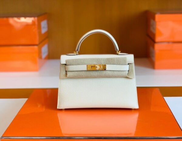 mmexport1674909222873-1024x796-2 Hermes mini kelly Epsom Creamy White Silver Hardware 19cm Full Handmade