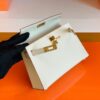mmexport1674909229716-1024x768-1 Hermes mini kelly Epsom Creamy White Silver Hardware 19cm Full Handmade