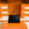 mmexport1674909445102-1024x768-1 Hermes mini kelly Box Black Gold Hardware 19cm Full Handmade