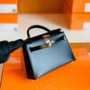 mmexport1674909454540-1024x768-1 Hermes mini kelly Box Black Gold Hardware 19cm Full Handmade