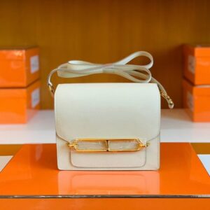 mmexport1674909528069-1024x768-1 Hermes Roulis Eve Leather craie White Gold Hardware 18cm Full Handmade