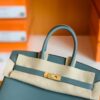 Hermes Birkin Togo 63 Almond green Gold Hardware 25cm Full Handmade