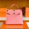 mmexport1675760625917-1024x776-1 Hermes Kelly Epsom 1Q Creamy Pink Silver Hardware 25cm Full Handmade