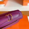 Hermes Kelly swift P9 Anemone Purple Gold Hardware 28cm Full Handmade