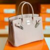 mmexport1676280626965-1024x783-1 Hermes Birkin Togo 4W wisteria pink Silver Hardware 30cm Full Handmade