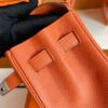 mmexport1676280661119-768x1024-1 Hermes Kelly Togo R1 Pumpkin orange Silver Hardware 32cm Full Handmade