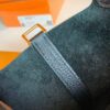 Hermes Picotin lock Touch TC & crocodile Black Gold Hardware 18cm Full Handmade