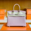mmexport1676283547476-1024x779-2 Hermes Birkin New Togo 4W wisteria pink Silver Hardware 25cm Full Handmade