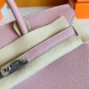 mmexport1676283553195-768x1024-1 Hermes Birkin New Togo 4W wisteria pink Silver Hardware 25cm Full Handmade