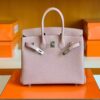mmexport1676283554675-1024x777-1 Hermes Birkin New Togo 4W wisteria pink Silver Hardware 25cm Full Handmade