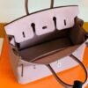 mmexport1676283556278-1024x768-1 Hermes Birkin New Togo 4W wisteria pink Silver Hardware 25cm Full Handmade