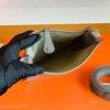 Hermes Mini Evelyne Togo 8F tinware grey Silver Hardware 16cm Full Handmade