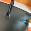 Hermes Birkin Box so Black Silver Hardware 40cm Full Handmade