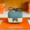 Hermes Constance Epsom 63 Vert Amande Silver Hardware 18cm Full Handmade