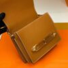 mmexport1678094555811-1024x768-1 Hermes Roulis evercolor Golden Brown Gold Hardware 18cm Full Handmade