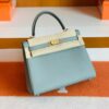 mmexport1679281150149-1024x768-1 Hermes Kelly Togo Gull grey Gold Hardware 25cm Full Handmade