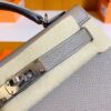 mmexport1679281793130-768x1024-1 Hermes Mini Kelly Epsom gris ashpite Silver Hardware 19cm Full Handmade