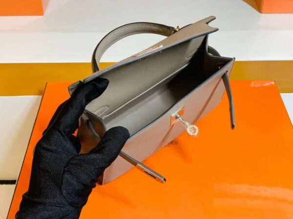 mmexport1679281794601-1024x768-1 Hermes Mini Kelly Epsom gris ashpite Silver Hardware 19cm Full Handmade