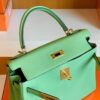 mmexport1679282964008-1024x768-1 Hermes Kelly Togo 3i Avocado green Gold Hardware 28cm Full Handmade