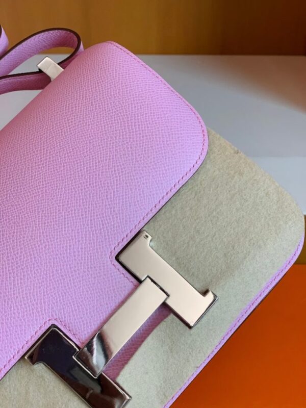 mmexport1679967261563-768x1024-1 Hermes Constance Epsom Leather mallow purple Silver Hardware 24cm Full Handmade