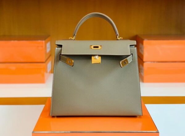 mmexport1681810140624-1024x753-1 Hermes Kelly Epsom Etoupe Grey Gold Hardware 28cm Full Handmade