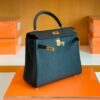 mmexport1681810299639-1024x781-1 Hermes Kelly Togo CK89 Black Gold Hardware 25cm Full Handmade