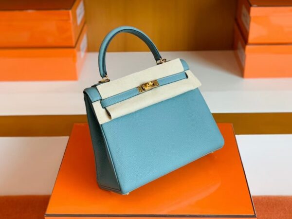mmexport1681810324434-1024x768-1 Hermes Kelly Togo 7G azure Silver Hardware 25cm Full Handmade