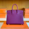 Hermes Birkin Swift actiniae purple Gold Hardware 25cm Full Handmade
